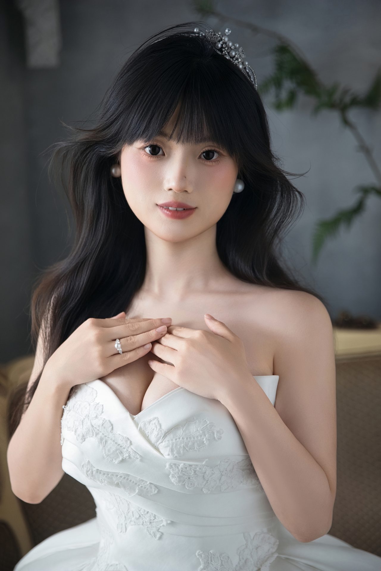新娘白纱肖像